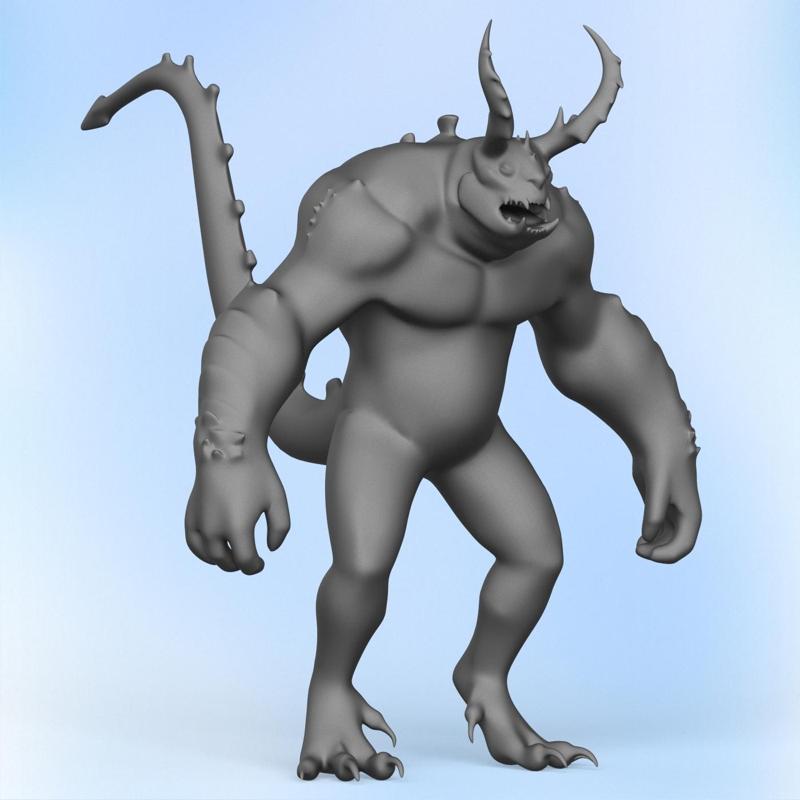 Fantasy Monster Character