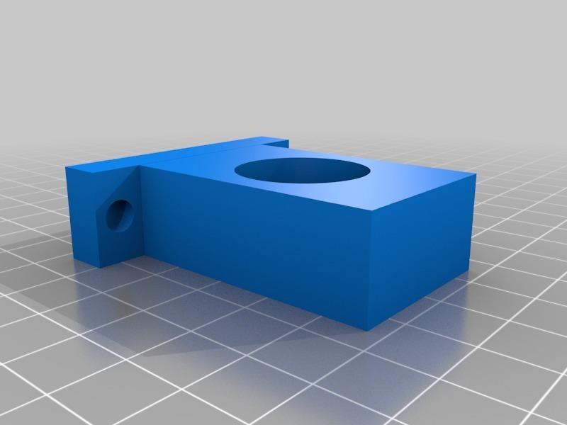 Housing for 8mm ball bearing for trapezoidal leadscrew in CNC routers  or 3D printer