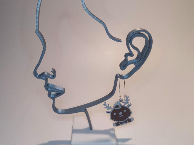 Earring stand for product photos