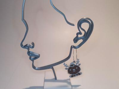 Earring stand for product photos