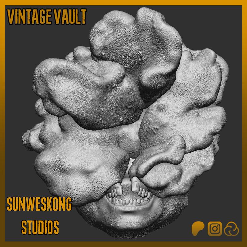 The Last Of Us Clicker Vintage Vault Headsculpt Pack
