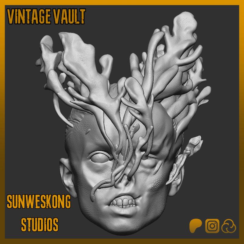The Last Of Us Stalker Vintage Vault Headsculpt