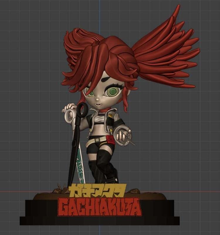 GACHIAKUTA CHARACTER CHIBI ( RIYO)
