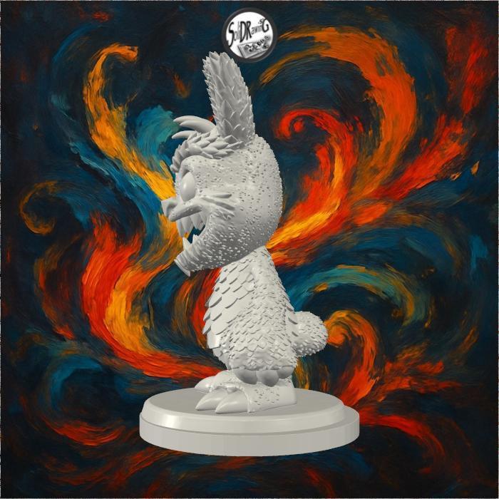 Savage Grinning Monster Figurine Statue – SoliDRawinGs SG659