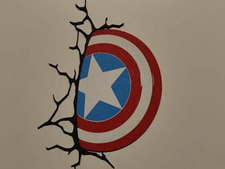 Captain America Wall Art