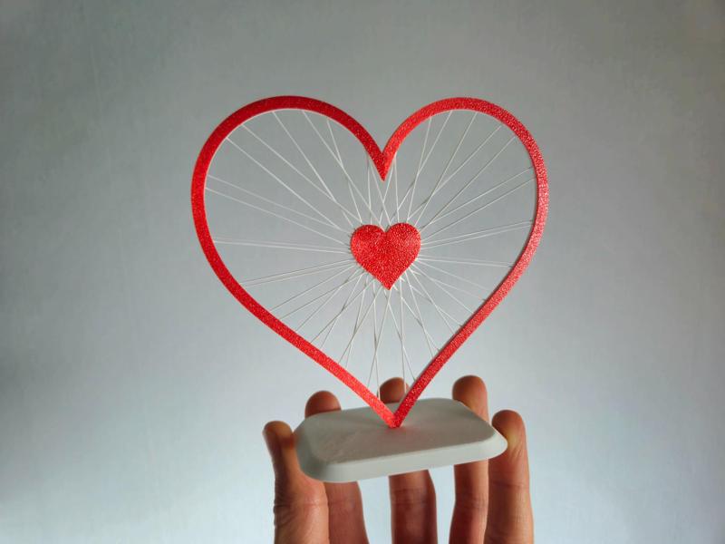 Heart Stand Decoration for Loved Ones