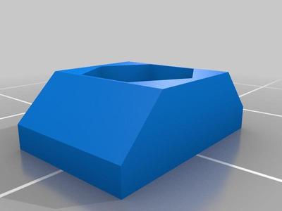 Adapter for M3 nut to 8mm aluminum profile