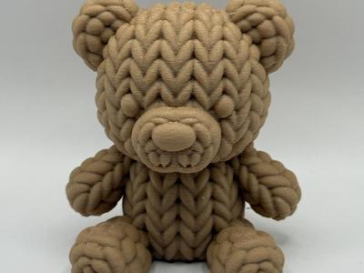 Chunky Crochet Teddy Bear