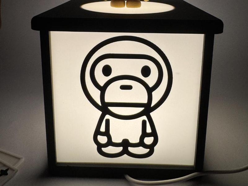 Baby milo ligthbox panel 125mm