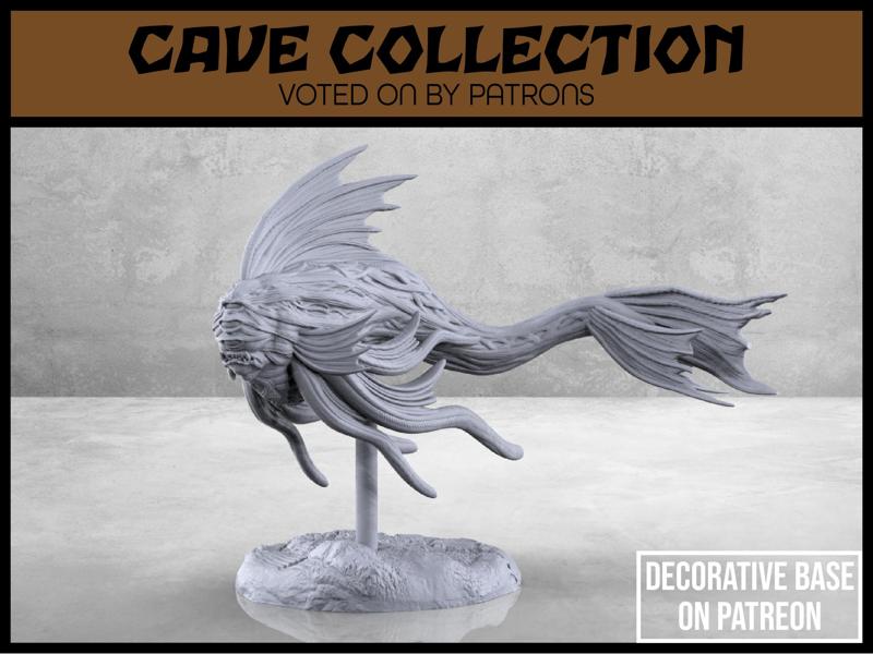 Abolethian Cave Aberation - Tabletop Miniature
