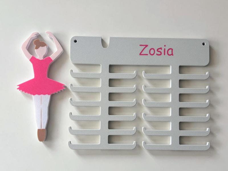 Ballerina Dance Medal Hanger – Customizable text
