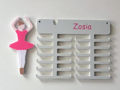 Ballerina Dance Medal Hanger – Customizable text