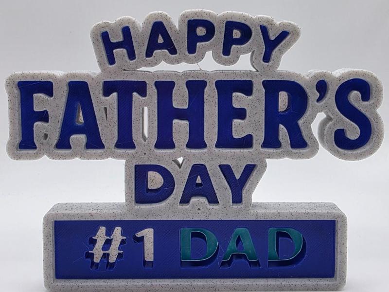 Happy Fathers Day Sign