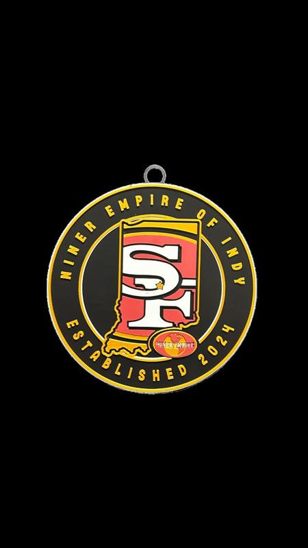 San Francisco 49er Niner Empire Chain Necklace