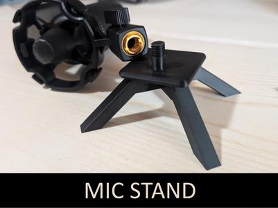 Microphone Stand with 3/8" Thread