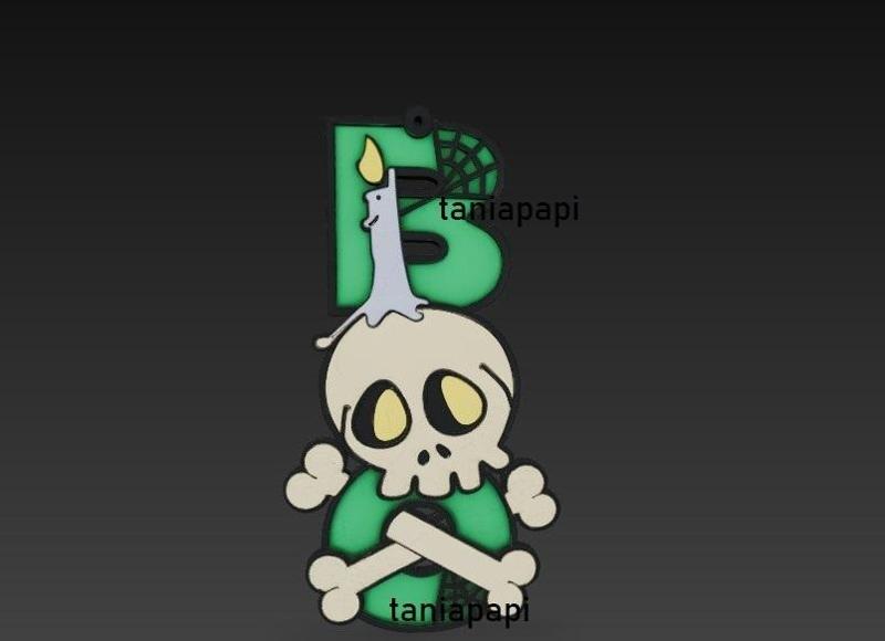 Skull Halloween wall decoration
