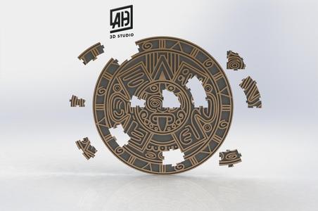 Ancient Mystery 3D Puzzle - Mayan Calendar