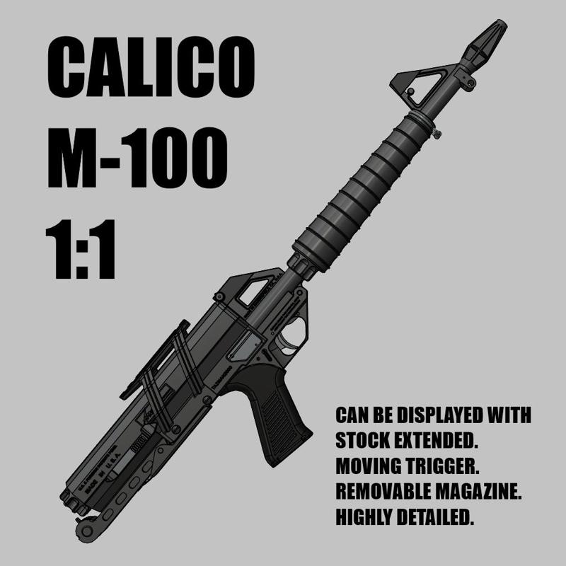 Calico M100 Semi-Automatic Rifle 1:1