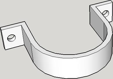1 1/4 inch U-Bracket