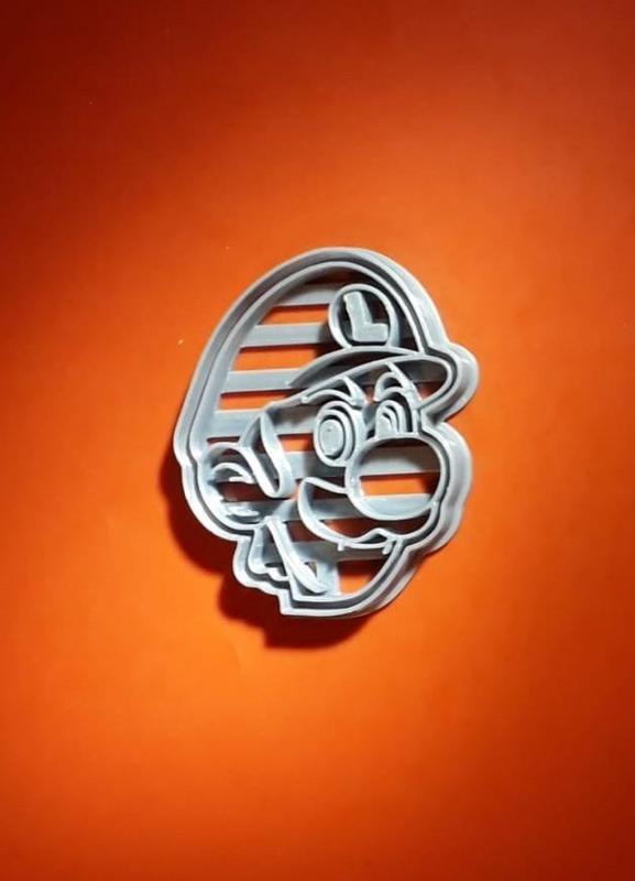 Luigi cookie cutter from mario bros games