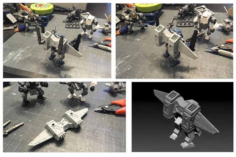 Diaclone Mech Jetpack ver. 03