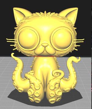 Mutant Octo-Cat - Mini Mutants Series