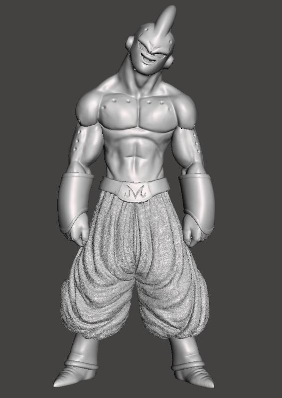 Super Buu Ready to Print