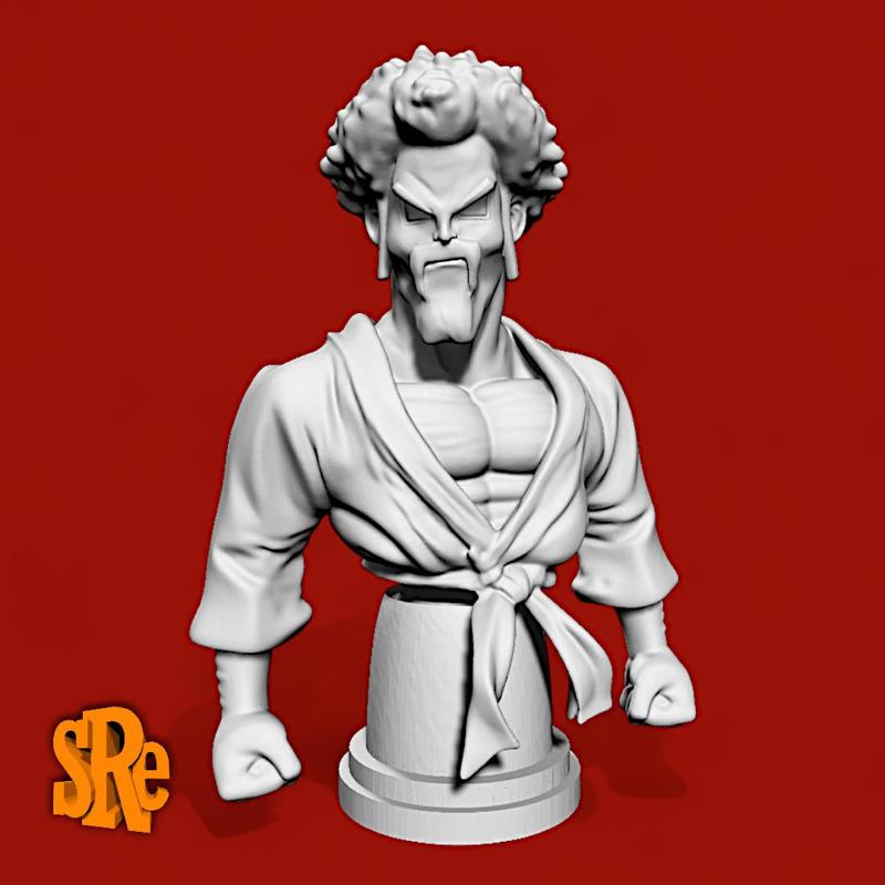 Mr. Satan Bust - Dragon Ball