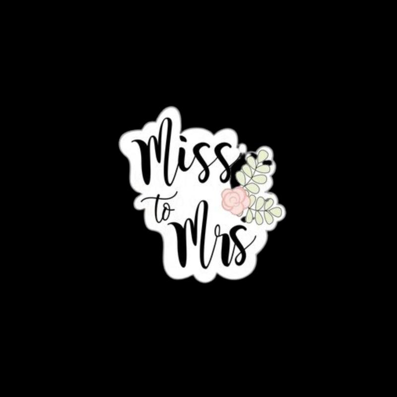 cookie cutter miss Mrs stl 3d