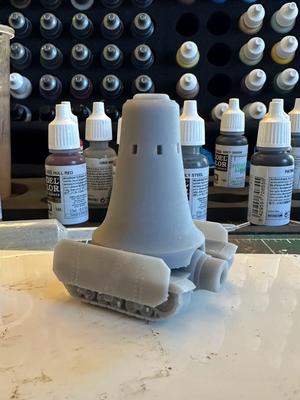 Heavy Bell Tank 28mm armor model