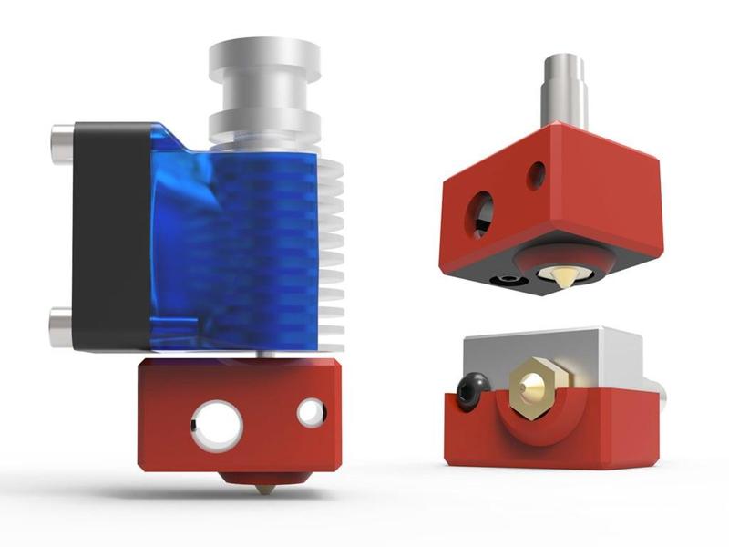 E3D V6 Silicone Cover (Mold) / Cartridge Thermistor Version