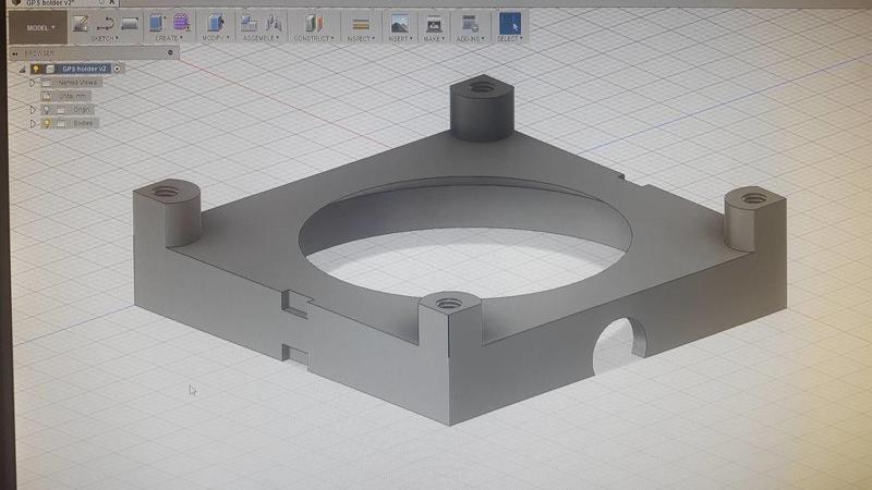 Ublox M8N GPS-holder