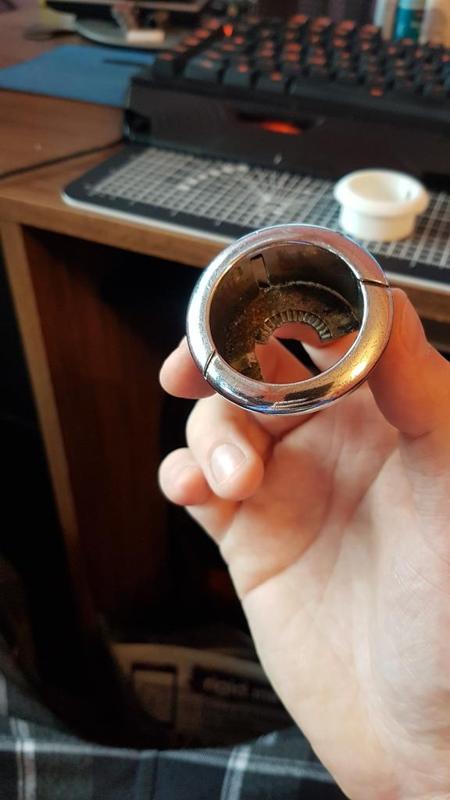 Toilet Dual Flush Button Shroud