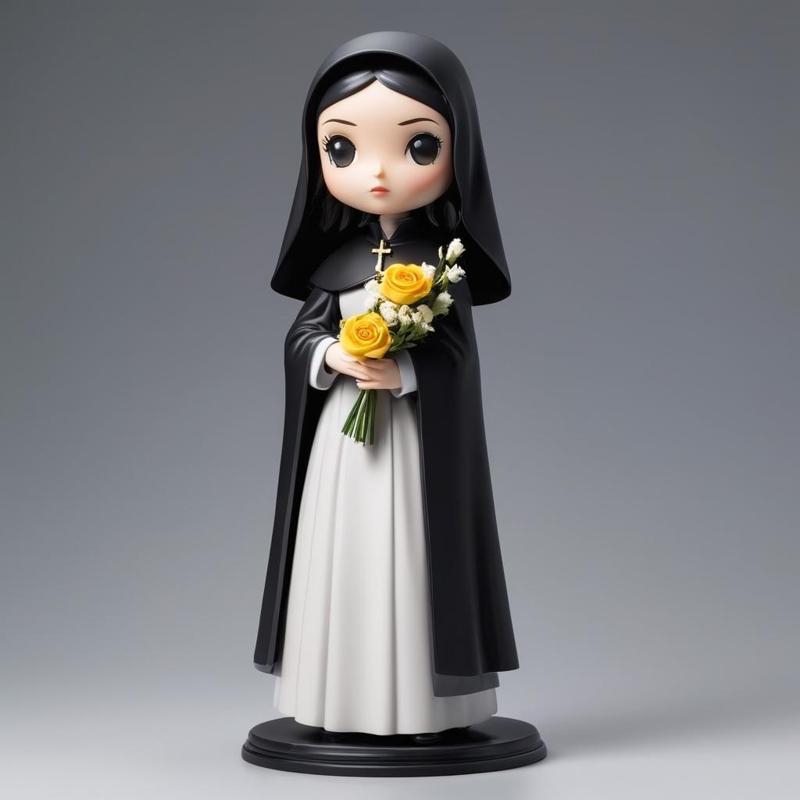 Santa Rita Funko 3D Printable Figurine - Fast & Solid 15 cm Model for 2.0 mm Nozzle
