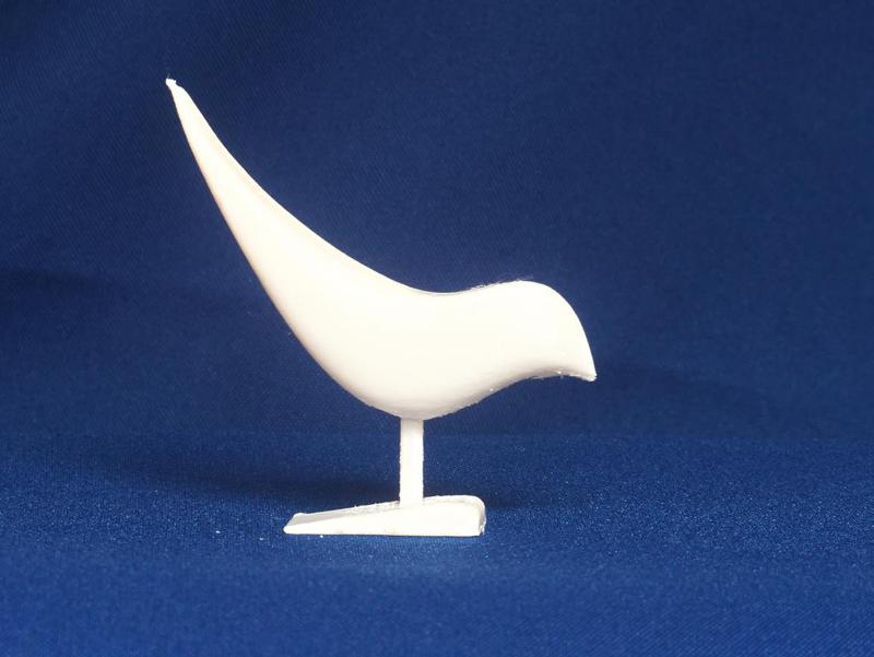 Jean Gordon's Carving: Bird on stick