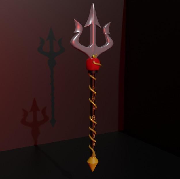 CHARLIE MORNINGSTAR APPLE TRIDENT [HAZBIN HOTEL]