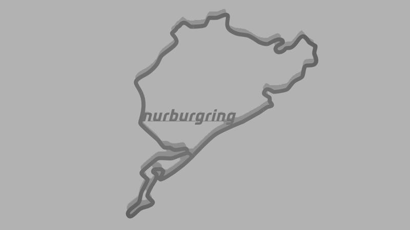 Circuit nordschleife 82 cm