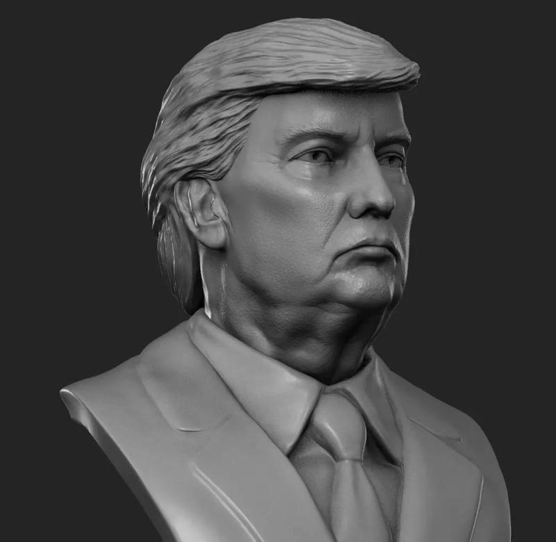 Donald Trump Bust
