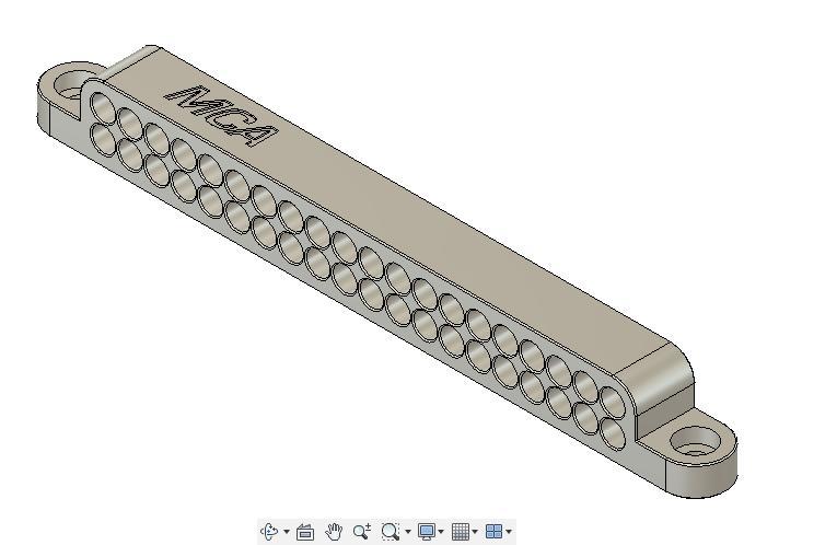 surface mount pc cable comb 24+8+8