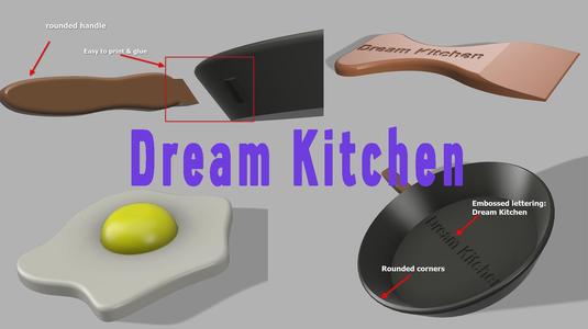Dream Kitchen Children's cooking set