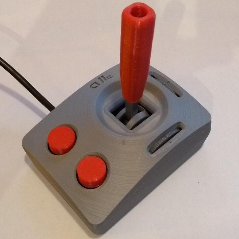 Analog Joystick For Retro Computers Like Apple IIe, MS-DOS PC and others