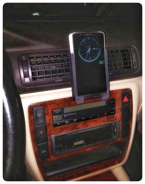 Phone holder for LG G3 for Passat B5
