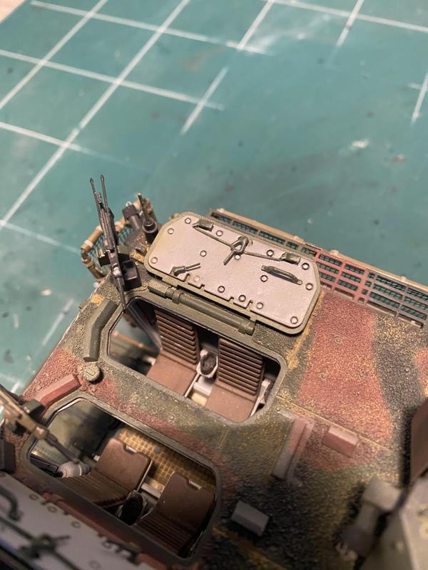 VBCI Heller 1/35 hatch interior