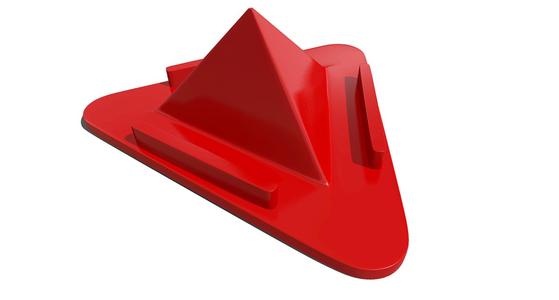 Phone Stand Triangle Shape