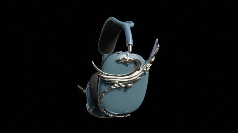Headphone cover for Apple Airpods Max Dragon