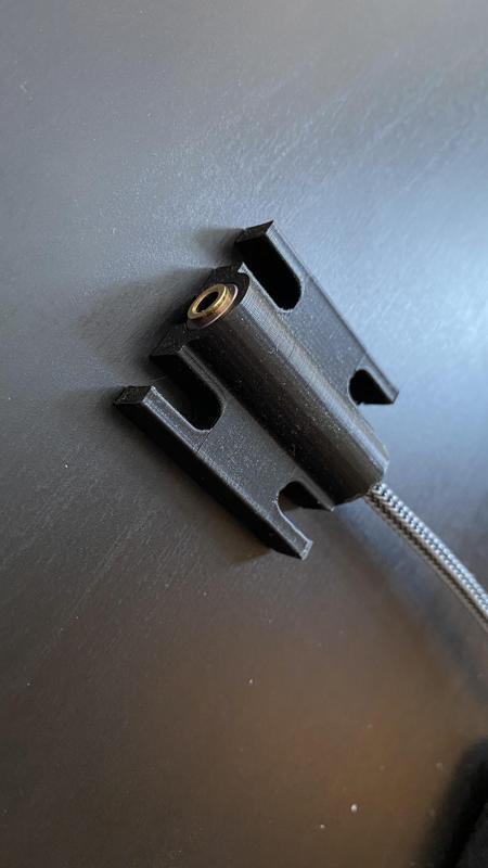 Headphone Cable Desk Mount