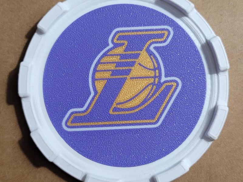 COASTER MASTER INSERT - LOS ANGELES LAKERS