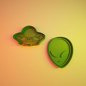 Cutter cookies alien