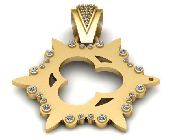 Hardship PANDANT 3D PRINTABLE MODAL