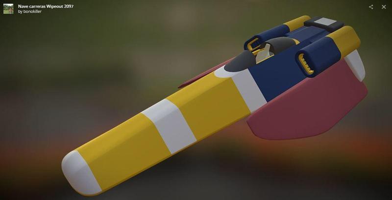 Nave carreras Wipeout 2097